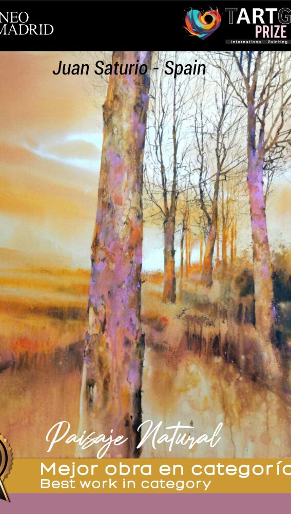 obra 'paisaje natural ' de Juan Saturio