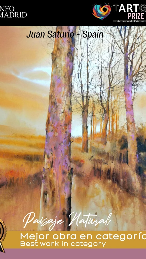 obra 'paisaje natural ' de Juan Saturio obra 'paisaje natural ' de Juan Saturio