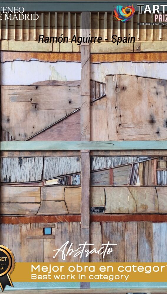 Obra 'abstracto' de Ramón Aguirre