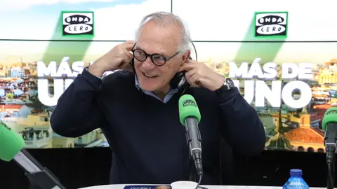 Pedro Piqueras en 'Más de Uno' Pedro Piqueras en 'Más de Uno'