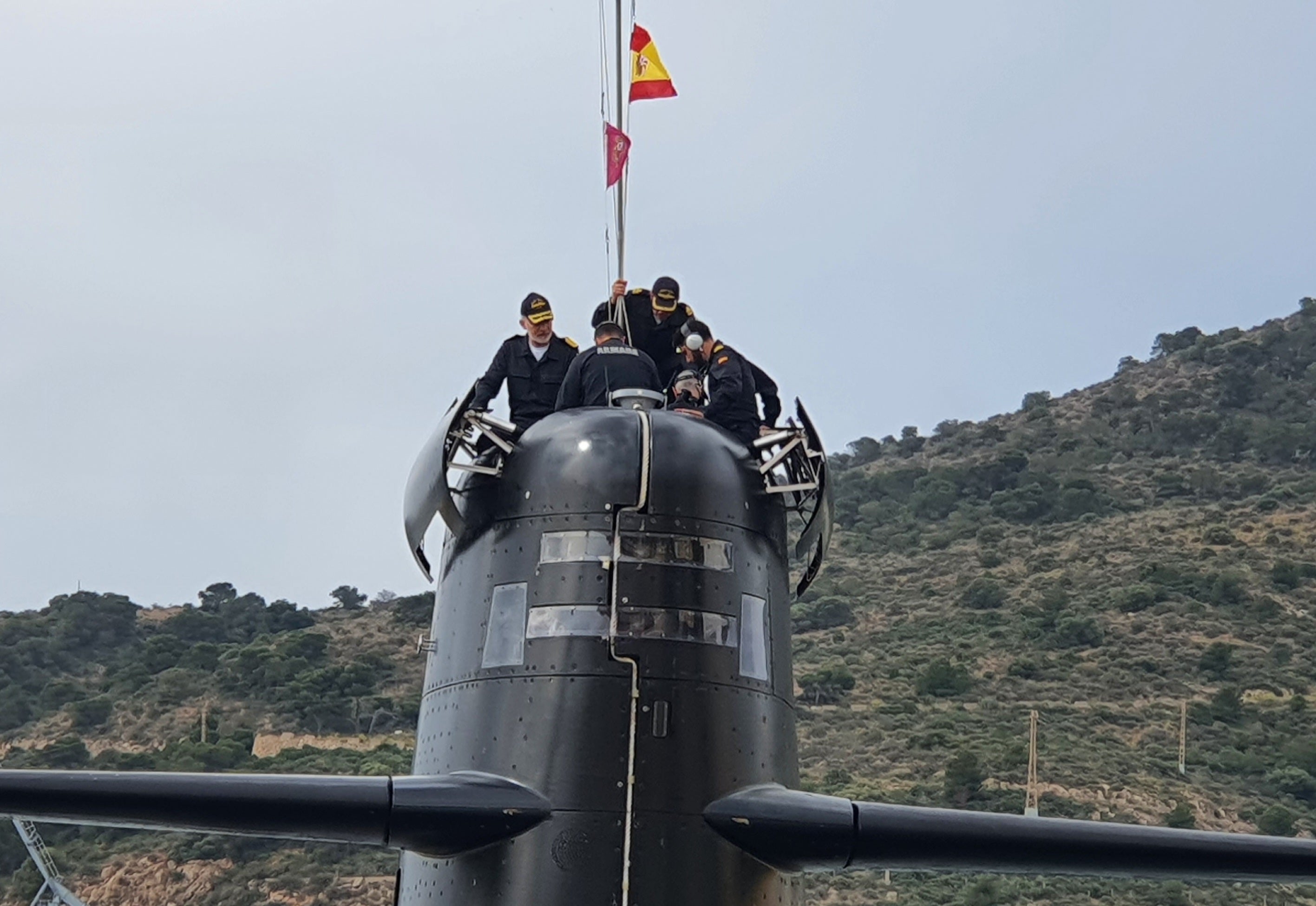 El Rey se embarca en Cartagena en el nuevo submarino de la Armada Española "S-81" tras obtener su calificación operativa El Rey se embarca en Cartagena en el nuevo submarino de la Armada Española "S-81" tras obtener su calificación operativa