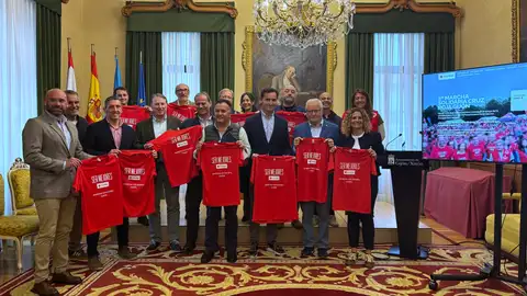 Presentada la segunda marcha solidaria de Cruz Roja en Gijón Presentada la segunda marcha solidaria de Cruz Roja en Gijón