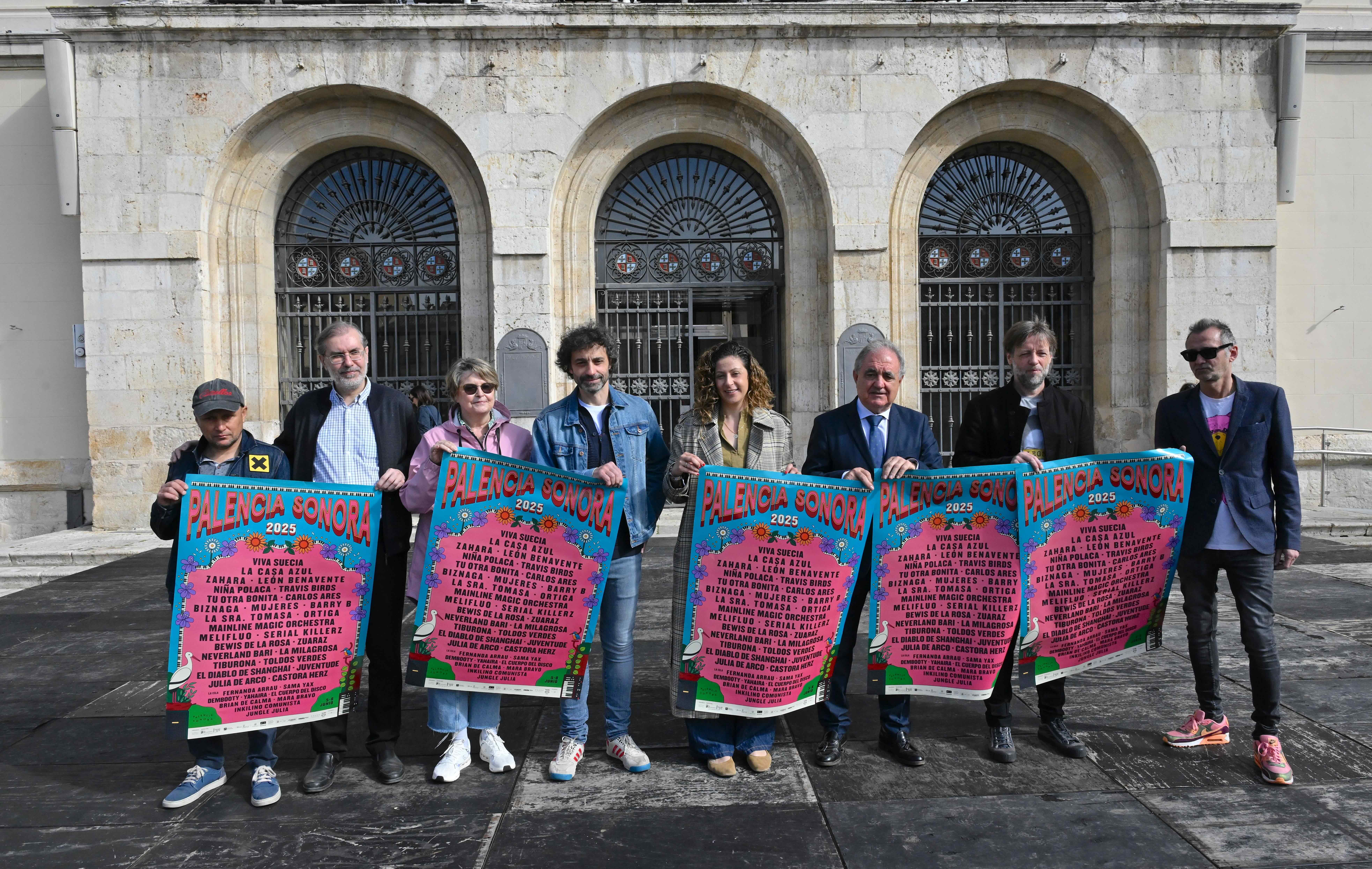 Palencia Sonora reunirá los directos de 42 artistas y grupos y recibirá público procedente de todo el país Palencia Sonora reunirá los directos de 42 artistas y grupos y recibirá público procedente de todo el país