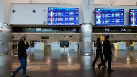 Imagen de archivo del aeropuerto de Gran Canaria. Imagen de archivo del aeropuerto de Gran Canaria.