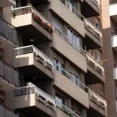 Bloc de pisos a la ciutat de Barcelona