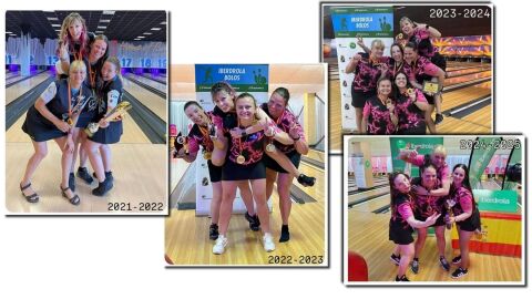 Campeonas por cuarta vez consecutiva