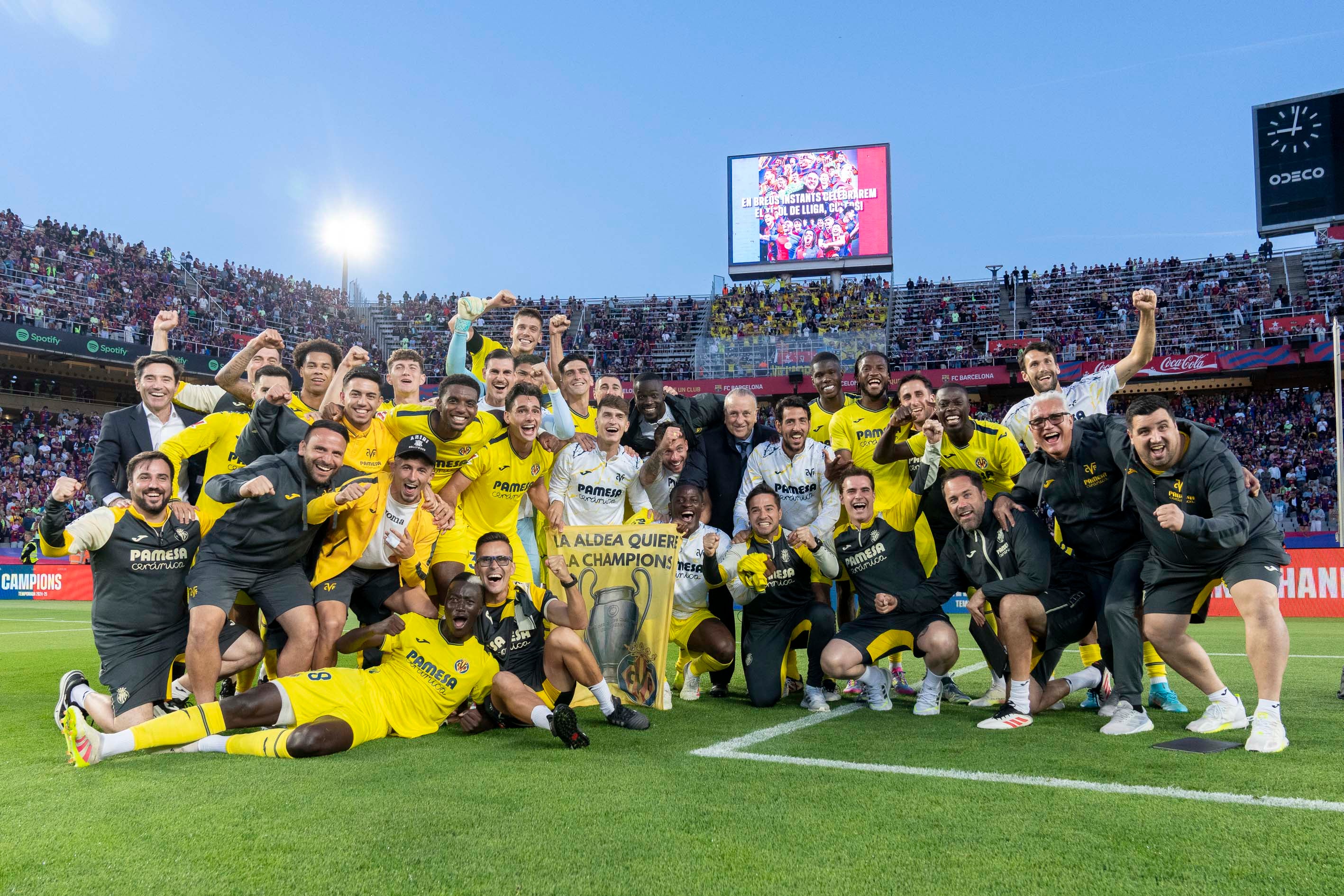 A la Champions por la puerta grande A la Champions por la puerta grande