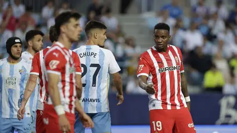 Otero en La Rosaleda Otero en La Rosaleda