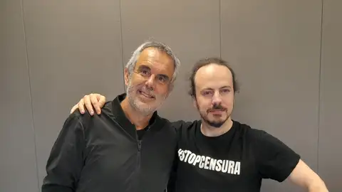 Rafa Gutiérrez y Luis Alija en los estudios de Onda Cero Gijón Rafa Gutiérrez y Luis Alija en los estudios de Onda Cero Gijón
