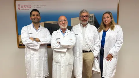 equipo de Cirugía Plástica y Reparadora del Hospital de La Ribera equipo de Cirugía Plástica y Reparadora del Hospital de La Ribera