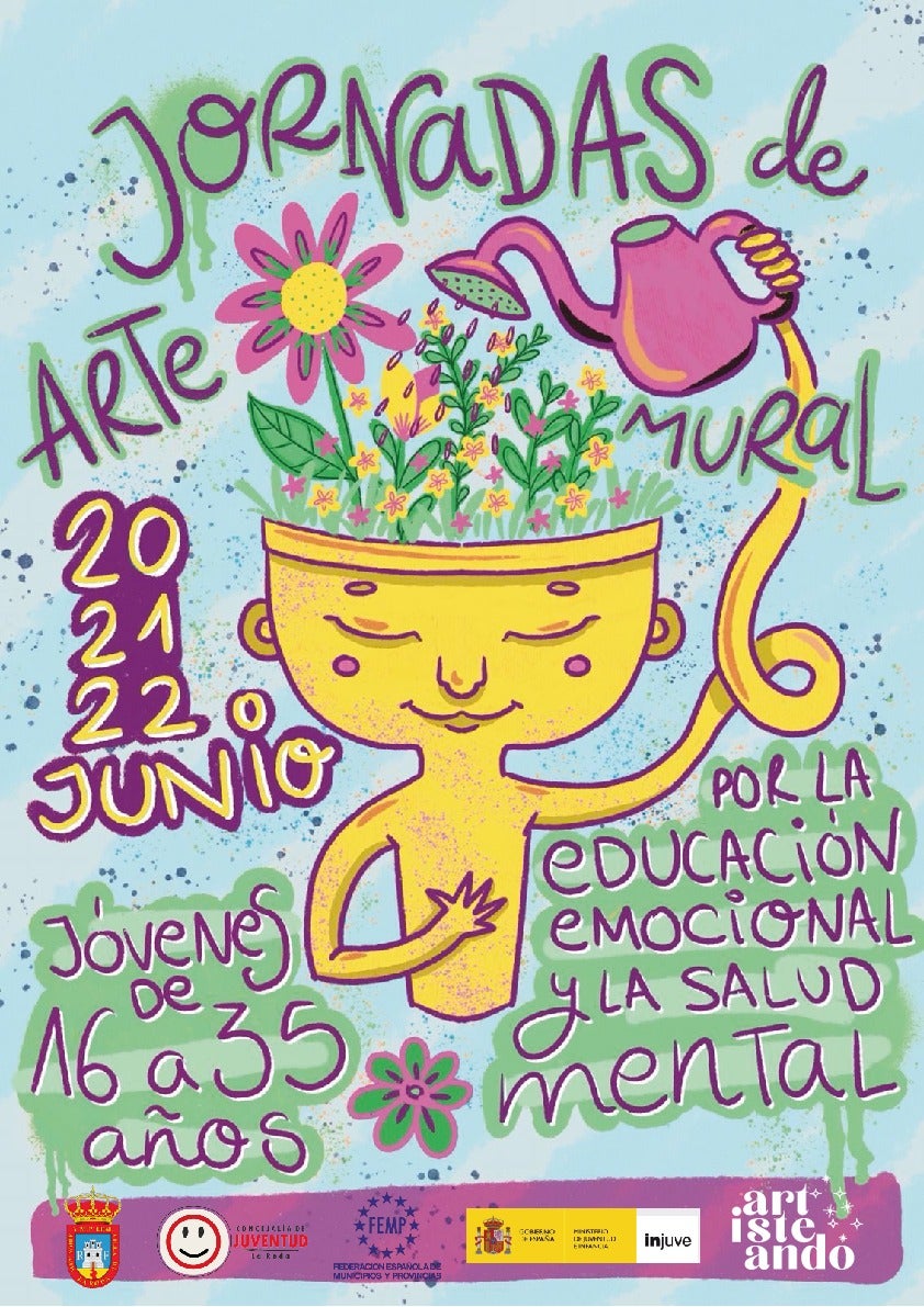 La Roda celebra unas jornadas de Arte Mural por la educación emocional y la salud mental La Roda celebra unas jornadas de Arte Mural por la educación emocional y la salud mental