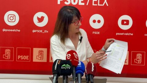 Patricia Maciá, concejala del PSOE en Elche, en una imagen de archivo. Patricia Maciá, concejala del PSOE en Elche, en una imagen de archivo.