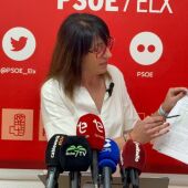 Patricia Maciá, concejala del PSOE en Elche, en una imagen de archivo.
