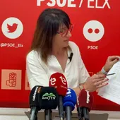 Patricia Maciá, concejala del PSOE en Elche, en una imagen de archivo. Patricia Maciá, concejala del PSOE en Elche, en una imagen de archivo.