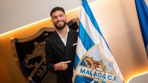 Dani S&aacute;nchez, jugador del M&aacute;laga CF