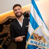 Dani Sánchez, jugador del Málaga CF