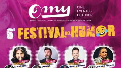 Arranca el 6º Festival del Humor en OMY con 12 noches de comedia y música en vivo .