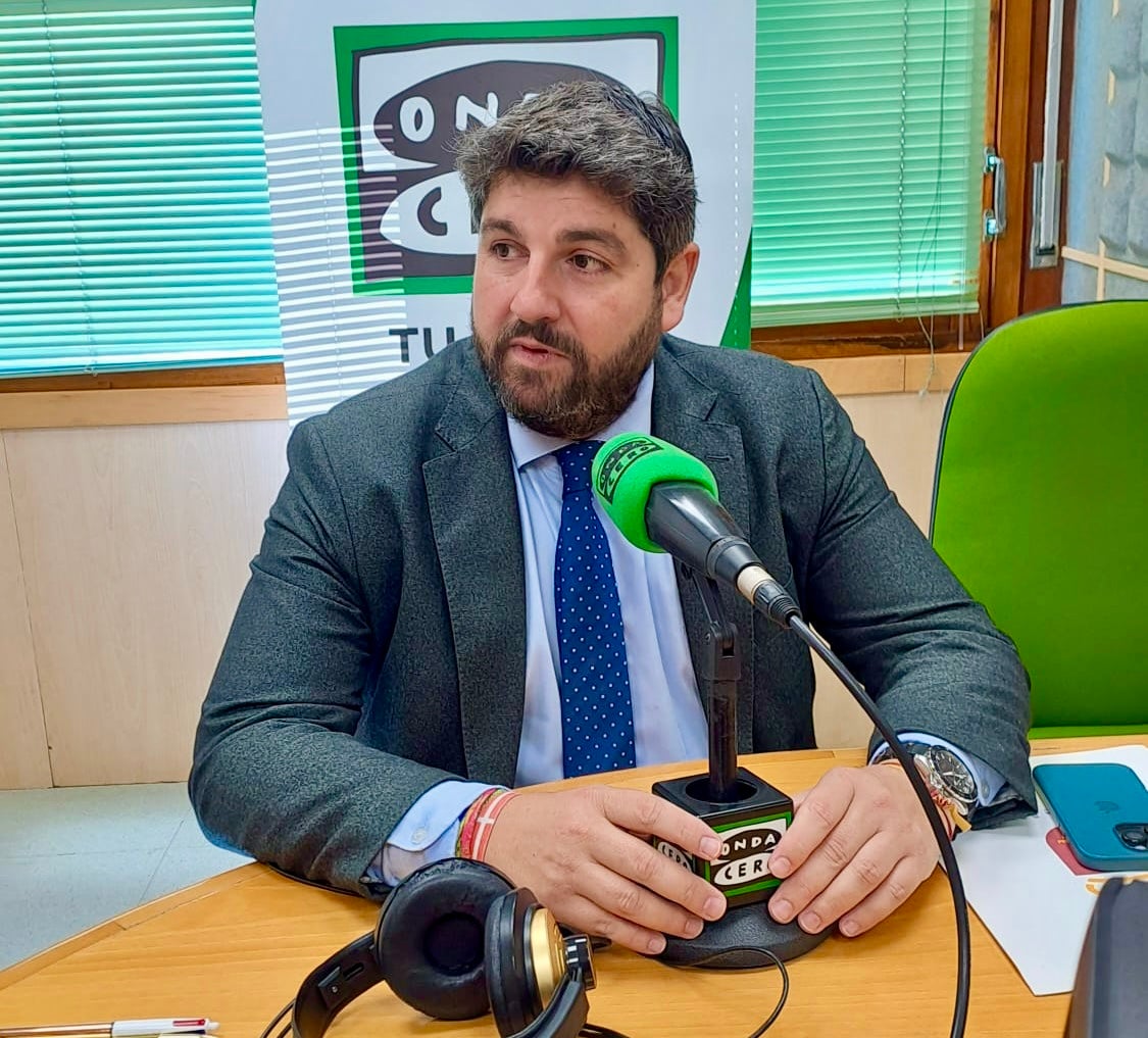 El presidente murciano, López Miras defenderá en el CDR la necesidad de agua y del trasvase Tajo Segura El presidente murciano, López Miras defenderá en el CDR la necesidad de agua y del trasvase Tajo Segura