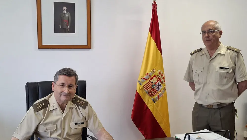 El general del Ejército Amador Enseñat y Berea, jefe del Estado Mayor del Ejército, durante su visita a Ibiza El general del Ejército Amador Enseñat y Berea, jefe del Estado Mayor del Ejército, durante su visita a Ibiza