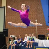 Las mejores gimnastas de España se congregan en Puerto de Sagunto
