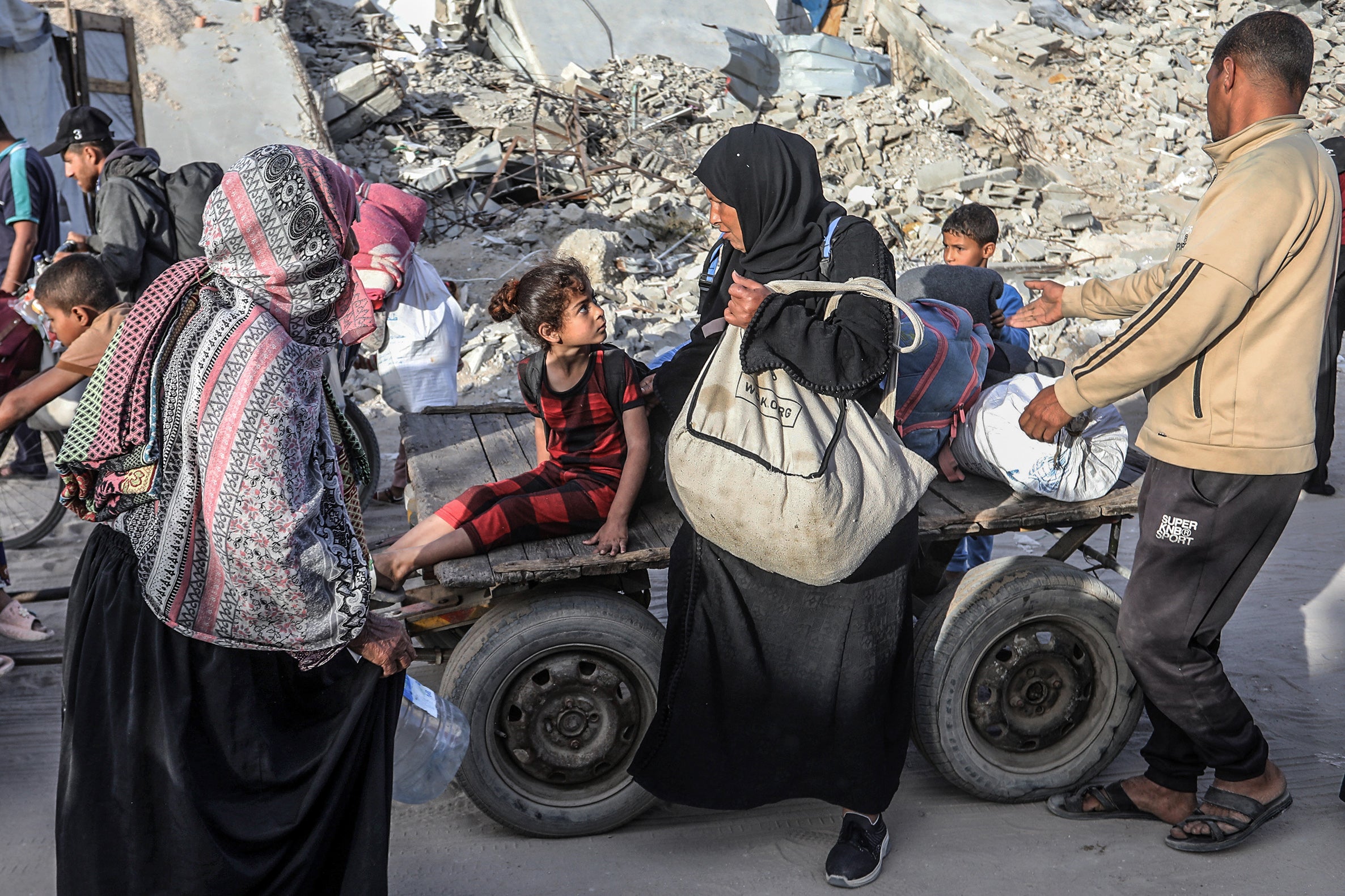 La Franja de Gaza, en riesgo absoluto de "hambruna masiva" La Franja de Gaza, en riesgo absoluto de "hambruna masiva"