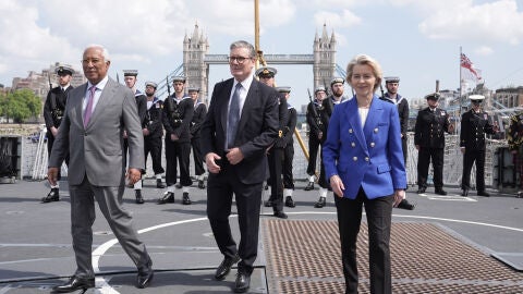 Keir Starmer y la presidenta de la Comisión Europea, Ursula von der Leyen en Londres Keir Starmer y la presidenta de la Comisión Europea, Ursula von der Leyen en Londres