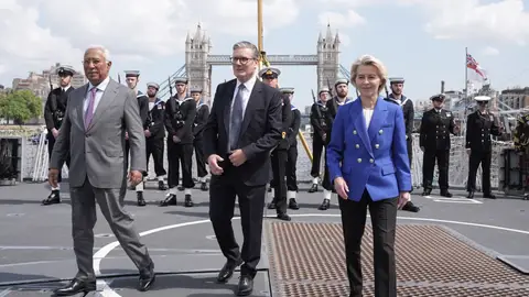 El primer ministro de Reino Unido, Keir Starmer y la presidenta de la Comisión Europea, Ursula von der Leyen en Londres Keir Starmer y la presidenta de la Comisión Europea, Ursula von der Leyen en Londres