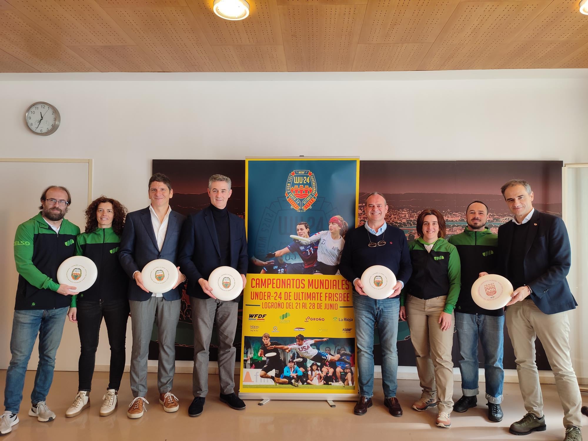 Logroño acogerá en junio el Campeonato del Mundo Sub 24 de Frisbee Logroño acogerá en junio el Campeonato del Mundo Sub 24 de Frisbee