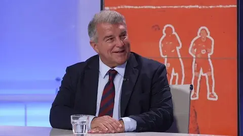 Joan Laporta, al plató de l'Onze de TV3 Joan Laporta, al plató de l'Onze de TV3