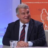 Joan Laporta, al plató de l'Onze de TV3