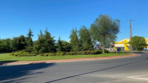 "Glorieta a los Bomberos", en Alcal&aacute; de Henares