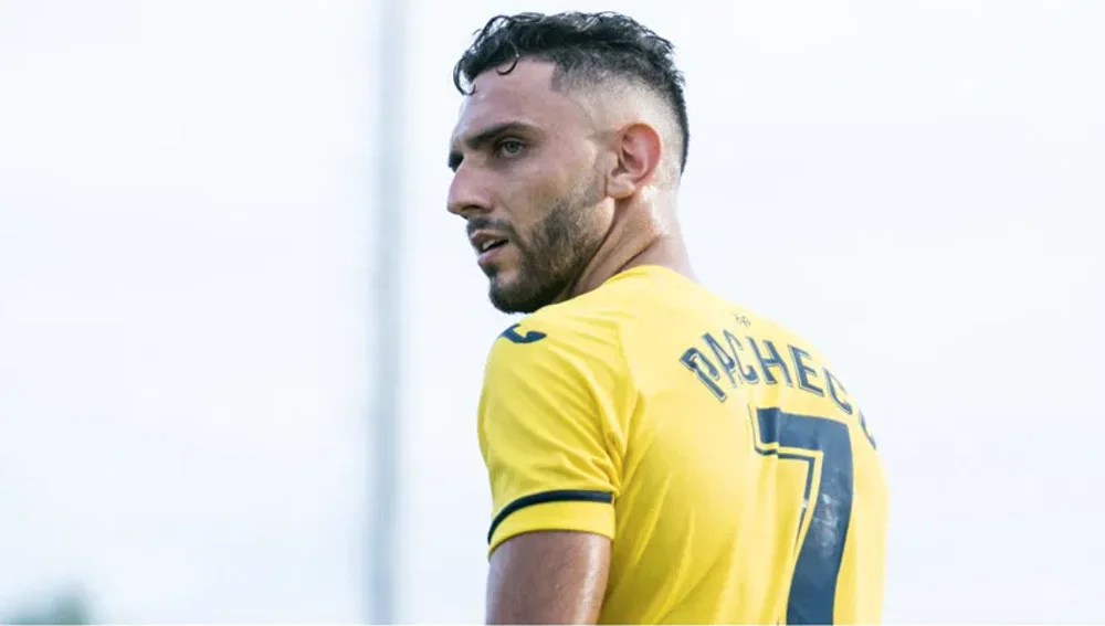 Ivan Martín con el VIllarreal B Ivan Martín con el VIllarreal B