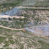 Incendio en Tous