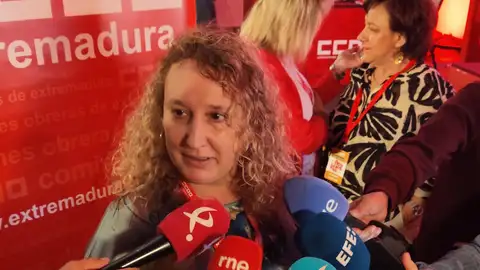 María Berrocal renueva al 50% la dirección de CCOO para lograr el objetivo de ser el primer sindicato de Extremadura María Berrocal renueva al 50% la dirección de CCOO para lograr el objetivo de ser el primer sindicato de Extremadura