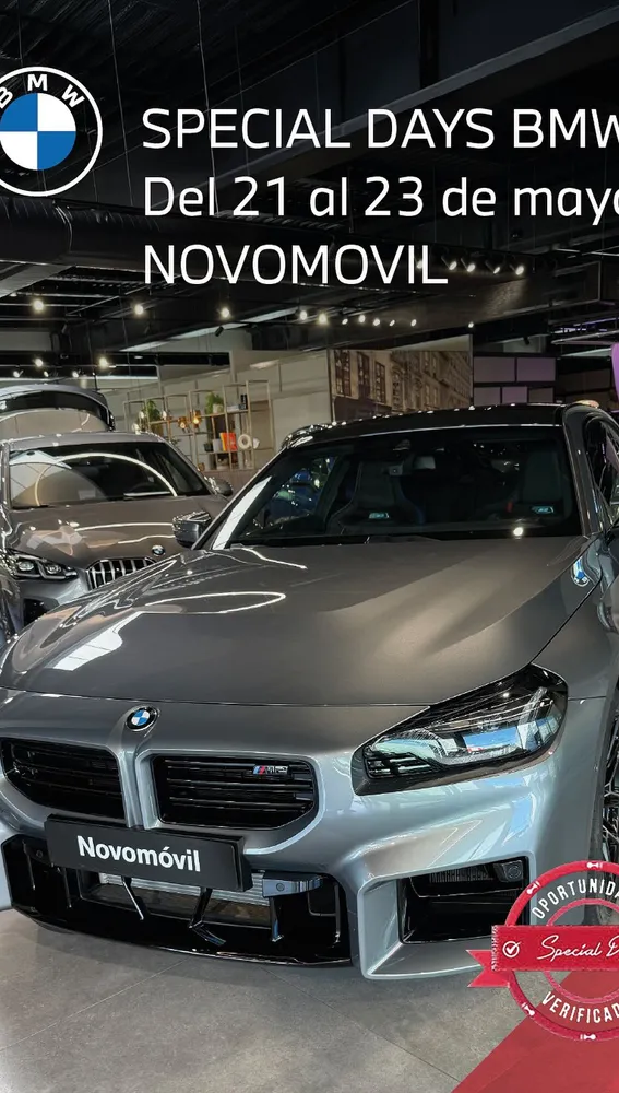 Special Days, en BMW Novomóvil, del 21 al 23 de mayo Special Days, en BMW Novomóvil, del 21 al 23 de mayo