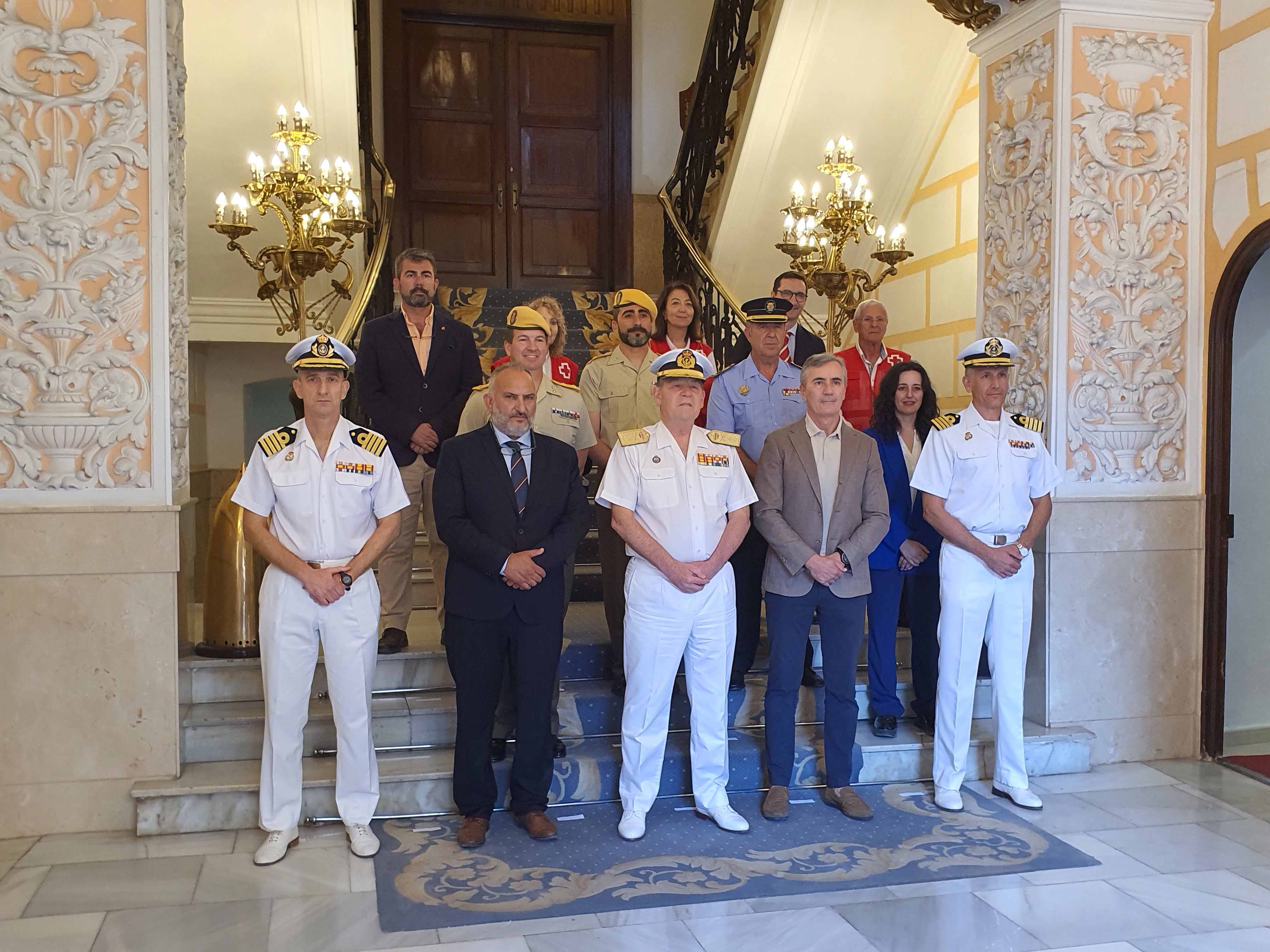 MARSEC 25 coordina desde Cartagena hasta 60 organismos en 15 diferentes escenarios del litoral español MARSEC 25 coordina desde Cartagena hasta 60 organismos en 15 diferentes escenarios del litoral español