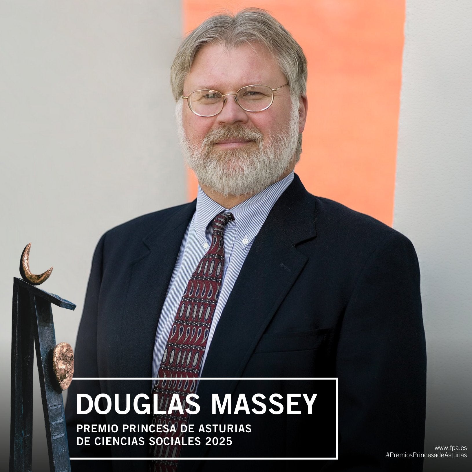 El sociólogo Douglas Massey galardonado con el Premio Princesa de Asturias de Ciencias Sociales 2025 El sociólogo Douglas Massey galardonado con el Premio Princesa de Asturias de Ciencias Sociales 2025