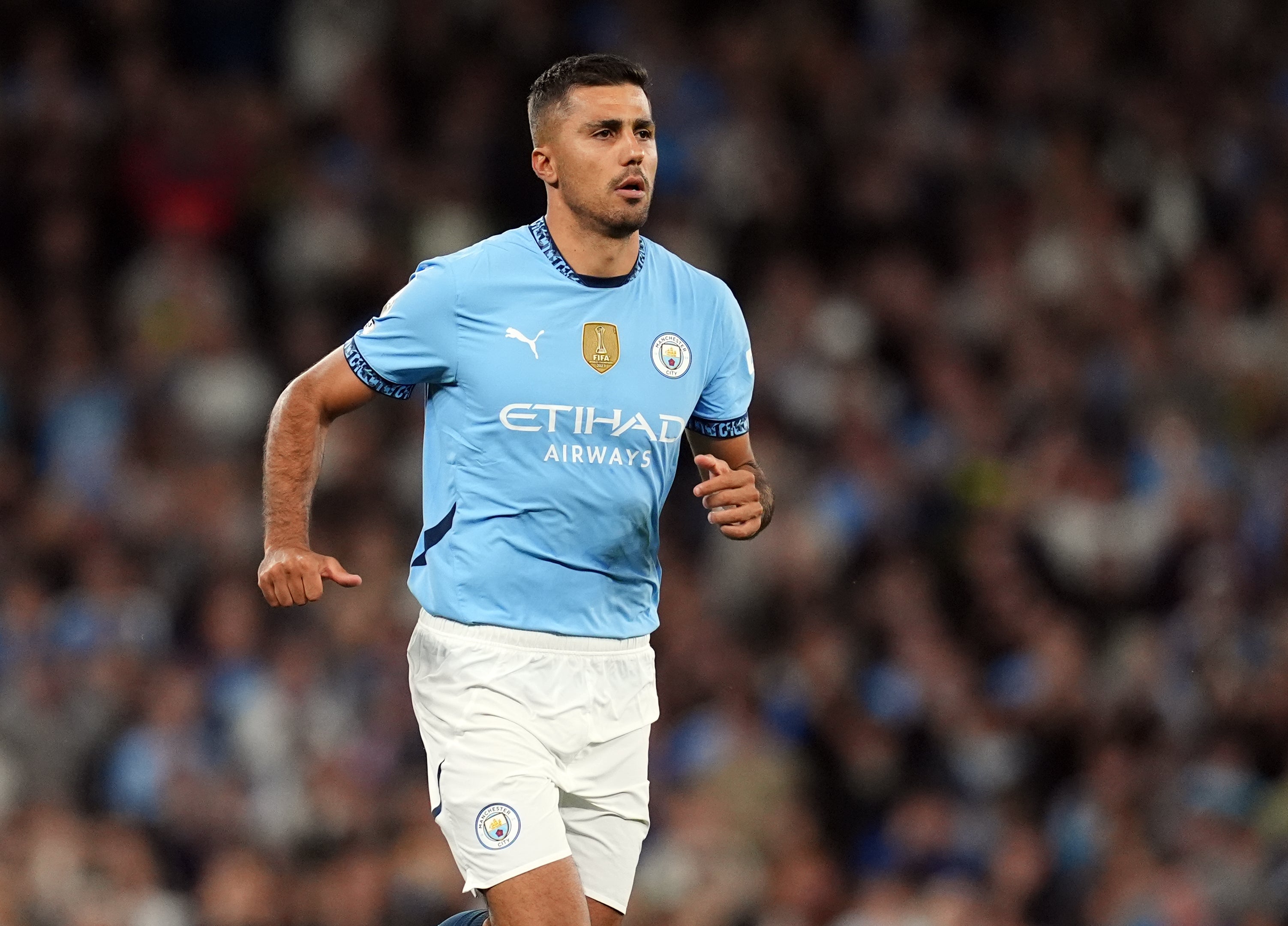 Rodri vuelve a jugar ocho meses después Rodri vuelve a jugar ocho meses después