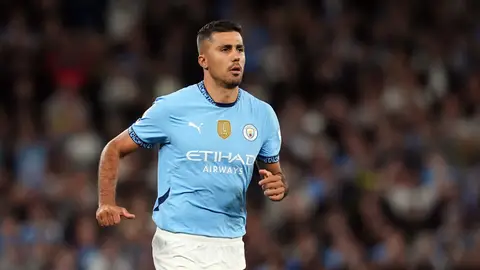 Rodri vuelve a jugar ocho meses después Rodri vuelve a jugar ocho meses después