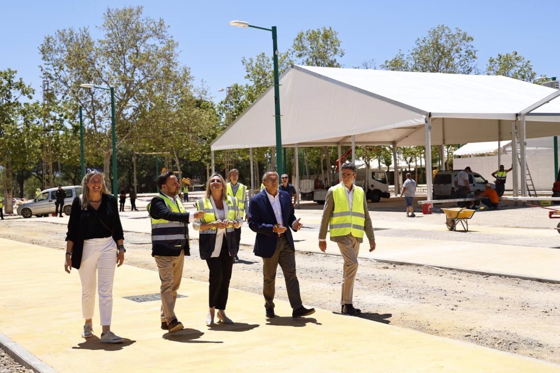 Granada moderniza su recinto ferial para la Feria del Corpus 2025 Granada moderniza su recinto ferial para la Feria del Corpus 2025