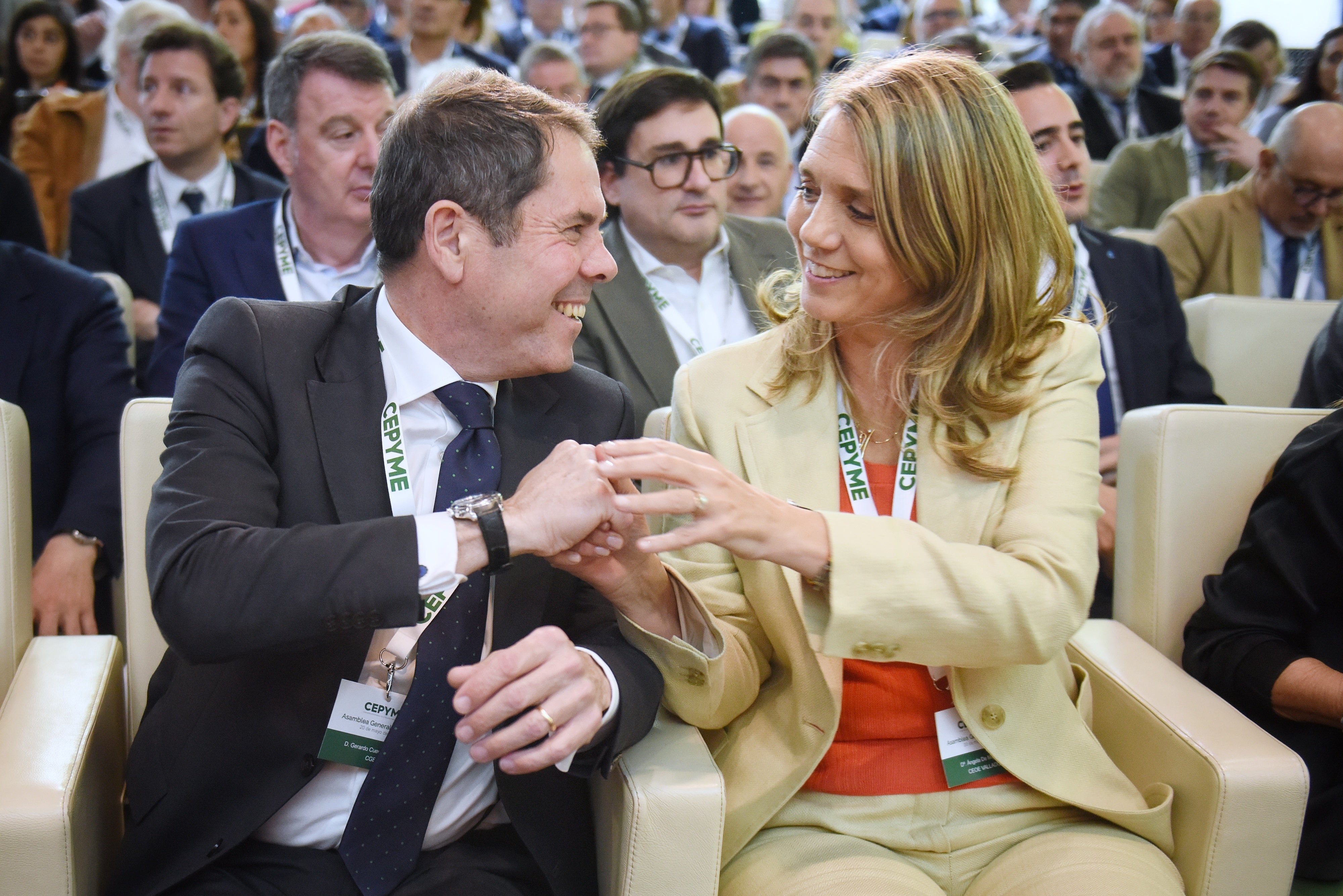 Ángela de Miguel derrota a Gerardo Cuerva y se convierte en la primera mujer que preside CEPYME Ángela de Miguel derrota a Gerardo Cuerva y se convierte en la primera mujer que preside CEPYME