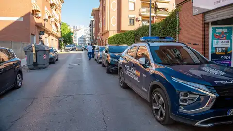 Un vehículo policial en las inmediaciones del lugar en el que se ha encontrado al menor fallecido este martes en Linares Un vehículo policial en las inmediaciones del lugar en el que se ha encontrado al menor fallecido este martes en Linares