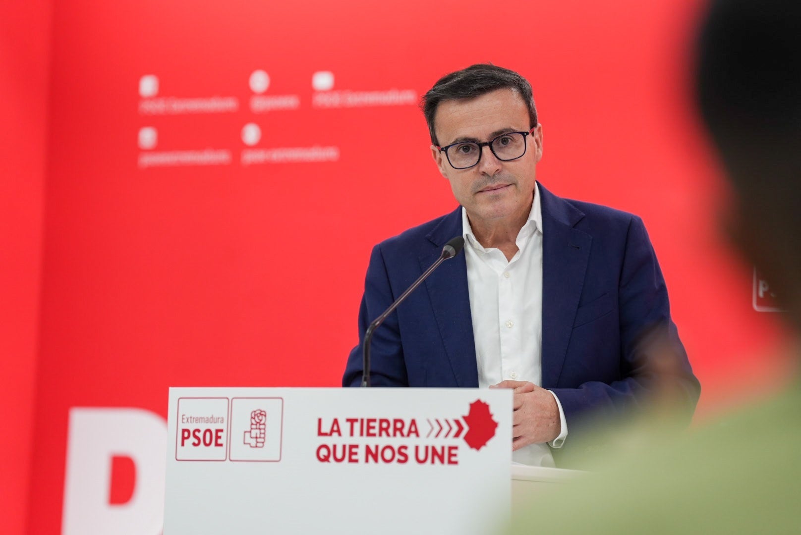 Gallardo reconoce que "probablemente" tendrá "más derechos" tras su aforamiento Gallardo reconoce que "probablemente" tendrá "más derechos" tras su aforamiento