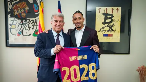 Raphinha renova fins al 2028 Raphinha renova fins al 2028