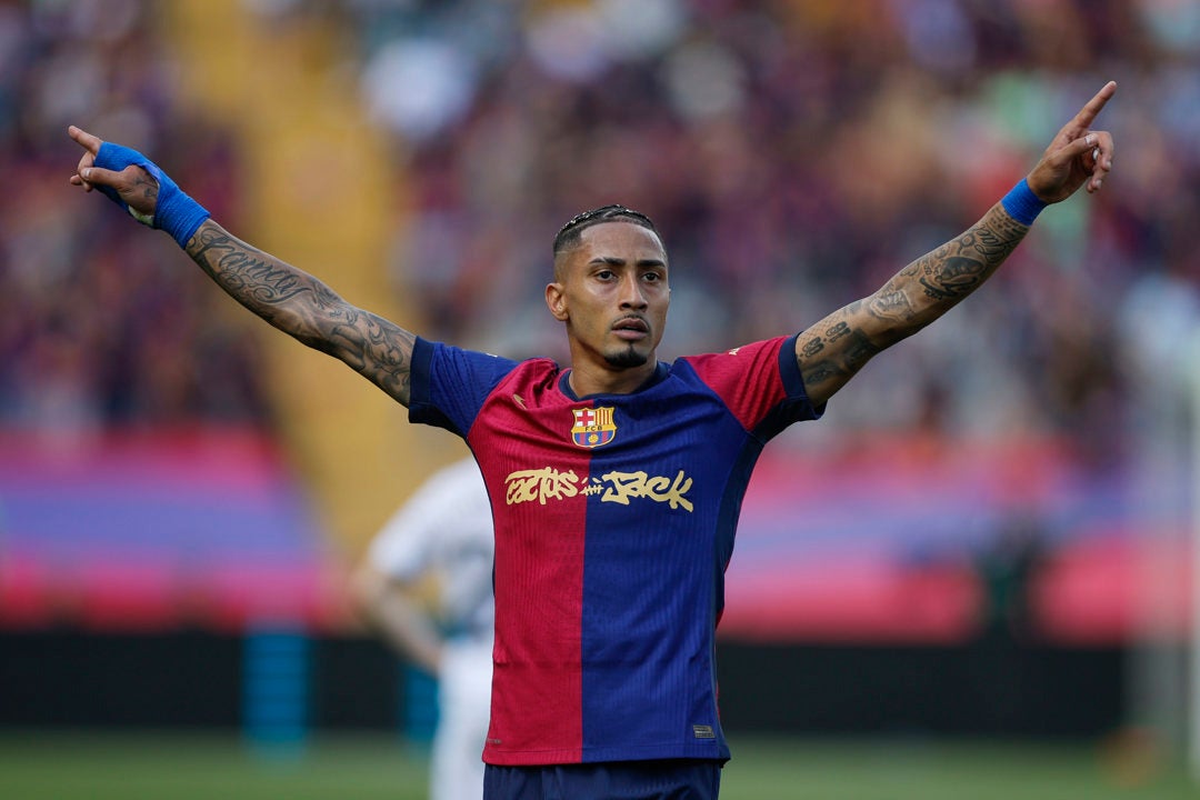 Raphinha amplia su contrato con el Barça hasta 2028 Raphinha amplia su contrato con el Barça hasta 2028