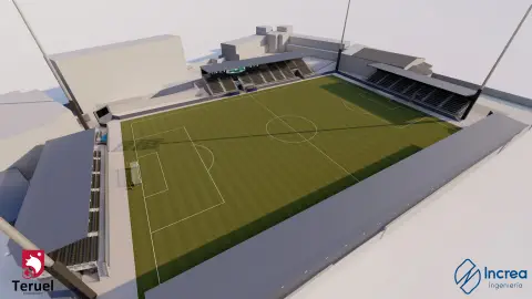 Imagen de la reforma del campo de Pinilla FUTBOL
