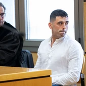 El acusado durante el juicio El acusado durante el juicio