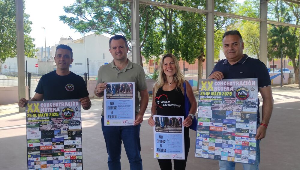 Benejúzar acoge este domingo el XX Motoalmuerzo y concentración motera de 'Centauros del alba' 