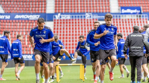 &Uacute;ltimo entrenamiento de Osasuna