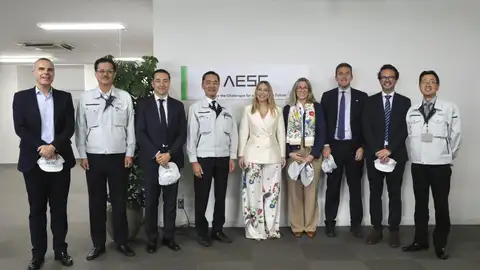 Guardiola visita en Zama (Japón) una gigafactoría de la compañía que prevé construir la fábrica de batería en Navalmoral Guardiola visita en Zama (Japón) una gigafactoría de la compañía que prevé construir la fábrica de batería en Navalmoral